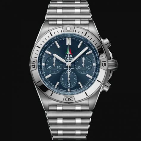 breitling chronomat frecce tricolori|Chronomat b01 42 frecce tricolori.